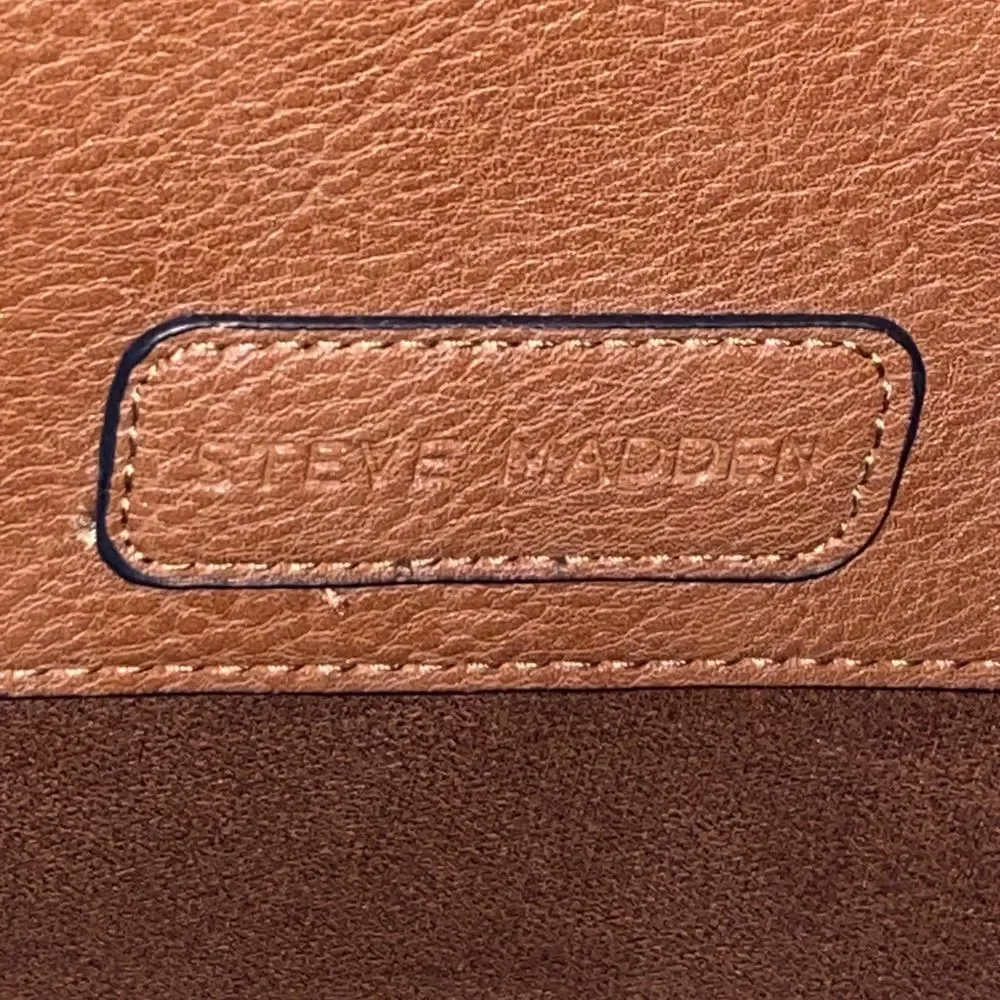 Steve Madden Embossed Brown Tote